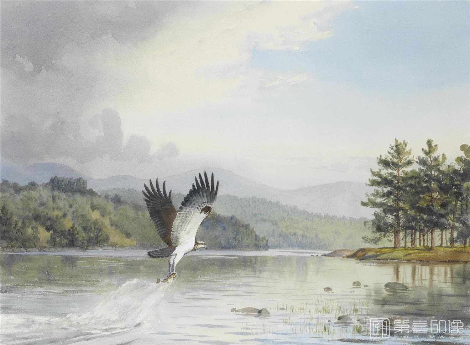 油画-约翰.赛里尔·哈里森 John Harrison作品集-084